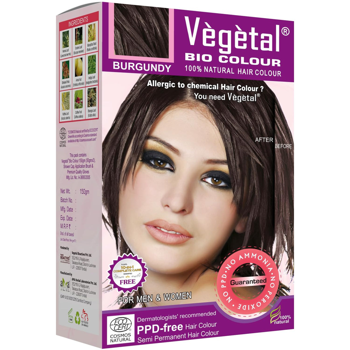 Vegetal Bio Colour - Burgundy