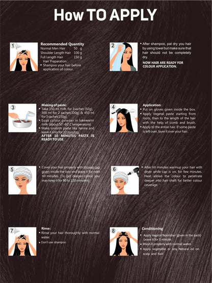 Vegetal SafeColor™ Burgundy - PPD Free Hair Color
