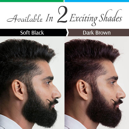 Vegetal Safe Dark Brown Color for Beard (25 GM)