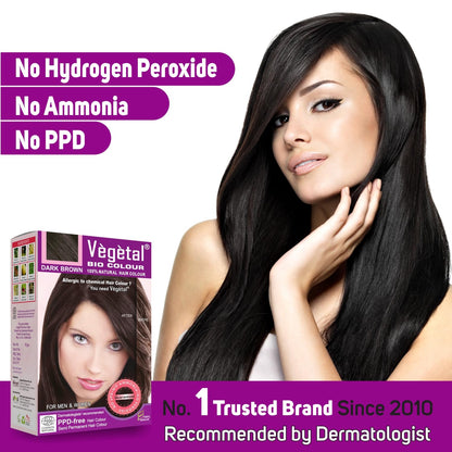 Vegetal Bio Colour - Dark Brown