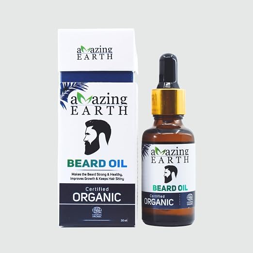 Amazing Earth Organic Beard Oil (30 ML)