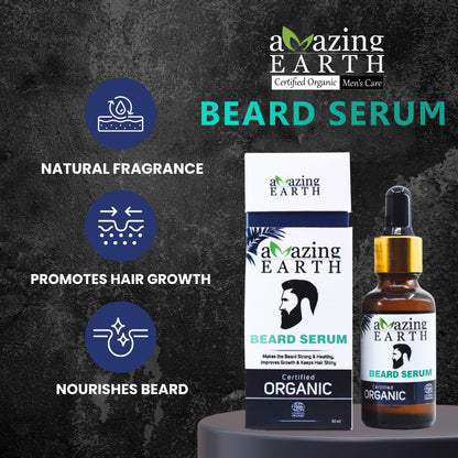Amazing Earth Beard Hair Growth Serum (30 ML)