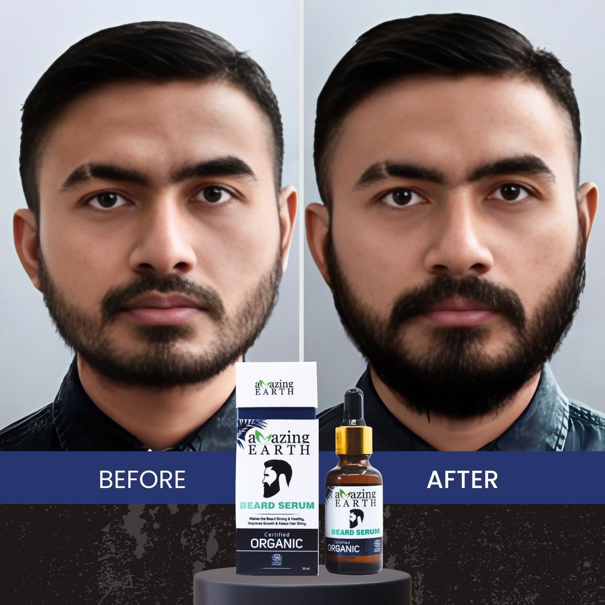 Amazing Earth Beard Hair Growth Serum (30 ML)
