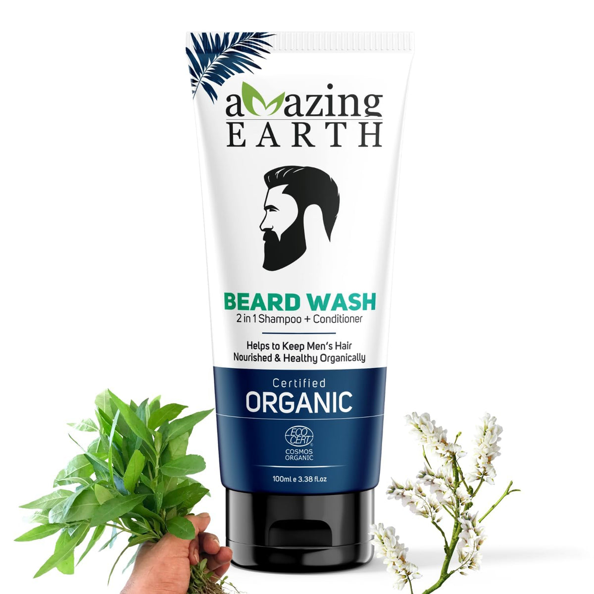 Amazing Earth Organic Beard Wash (100 ML)