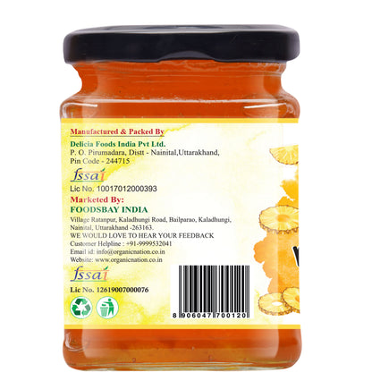 Organic Nation Pineapple Conserve (340 GM)