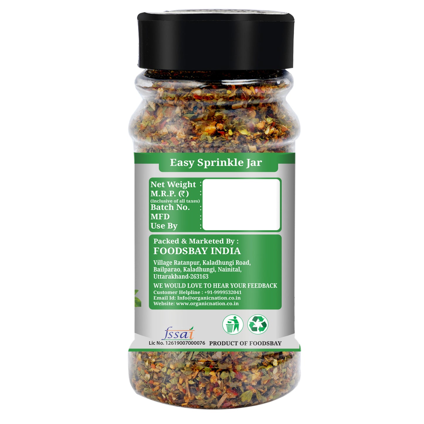 Organic Nation Italian Seasoning (90 GM)