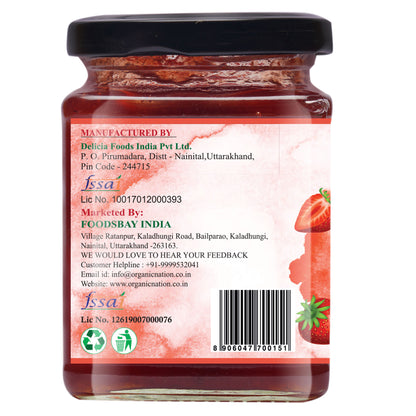 Organic Nation Strawberry Conserve (340 GM)
