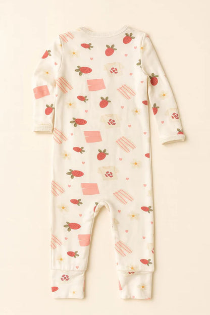 Tiny Tiggy Ultra-Soft Bamboo Cotton Full Sleeves Romper- All season wear