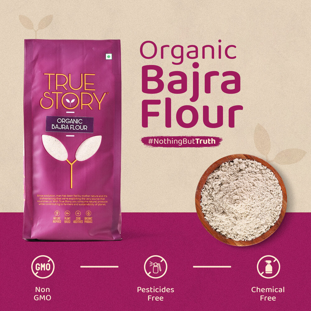 True Story Organics Bajra Flour