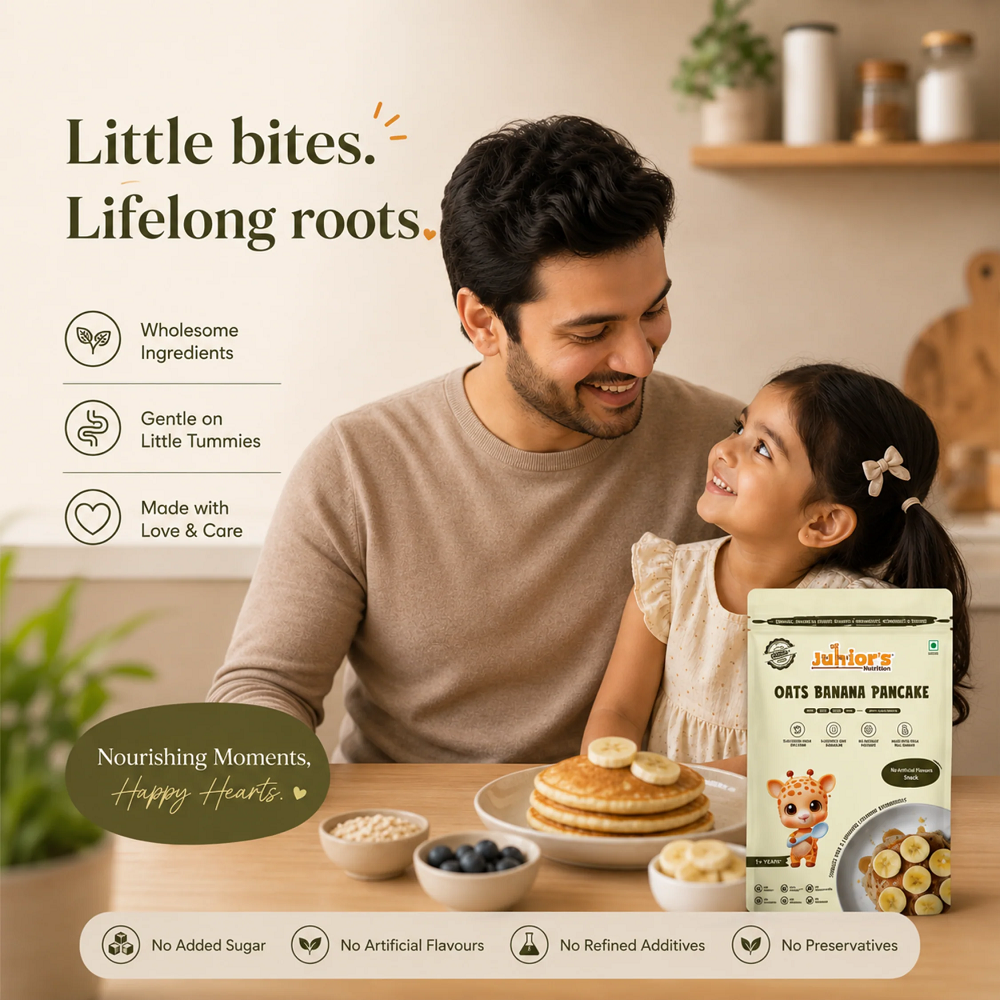 Junior's Nutrition Oats Banana Pancake