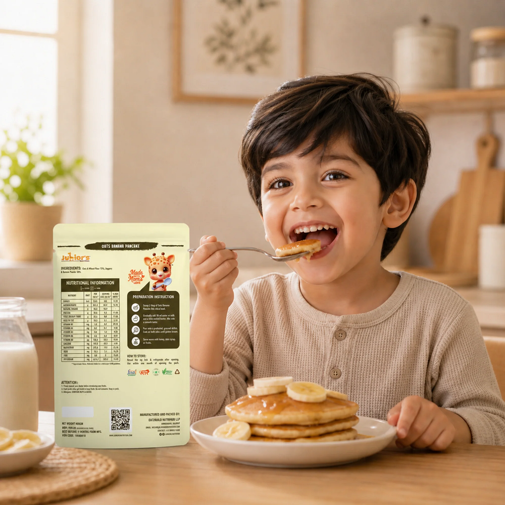 Junior's Nutrition Oats Banana Pancake