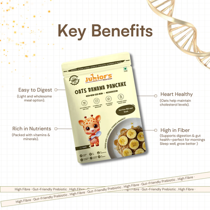 Junior's Nutrition Oats Banana Pancake