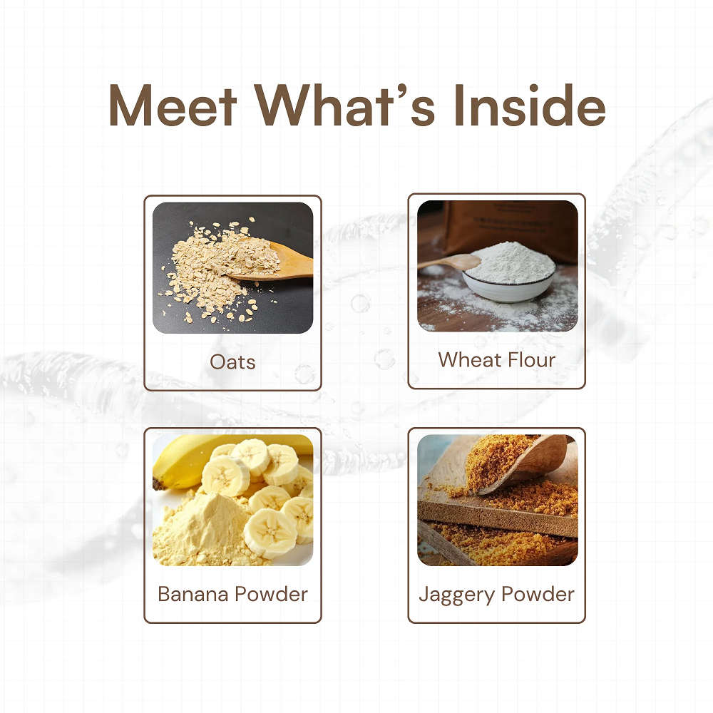 Junior's Nutrition Oats Banana Pancake