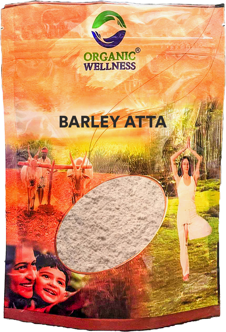 Organic Wellness Barley Atta (450 GM)