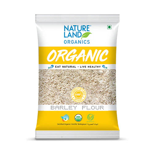 Natureland Organics Barley Flour 500 GM