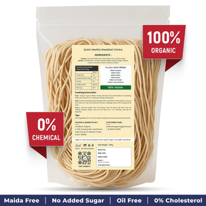 LandRoot Organic Banyard Millets Noodles (190 GM)