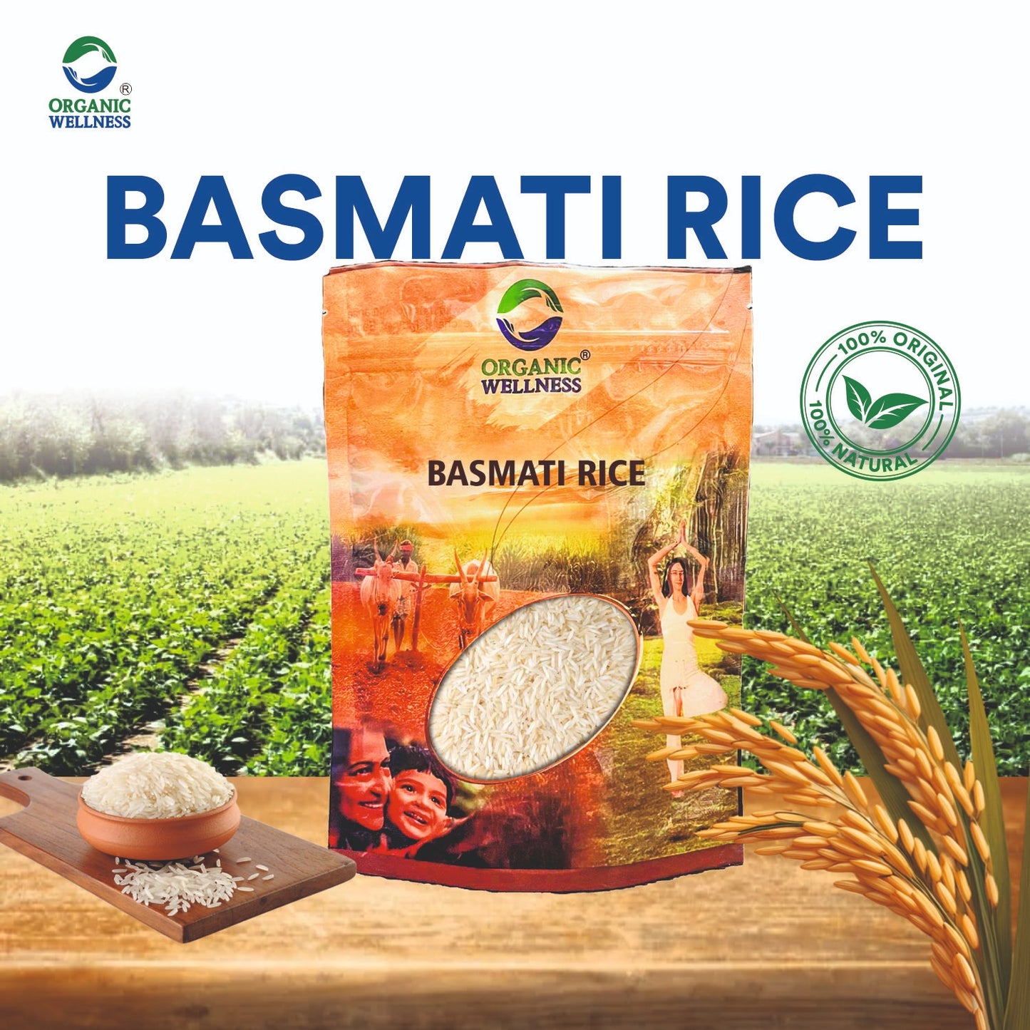 Organic Wellness Basmati Rice