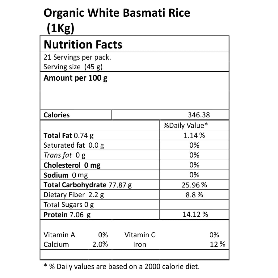Just Organik Basmati Rice