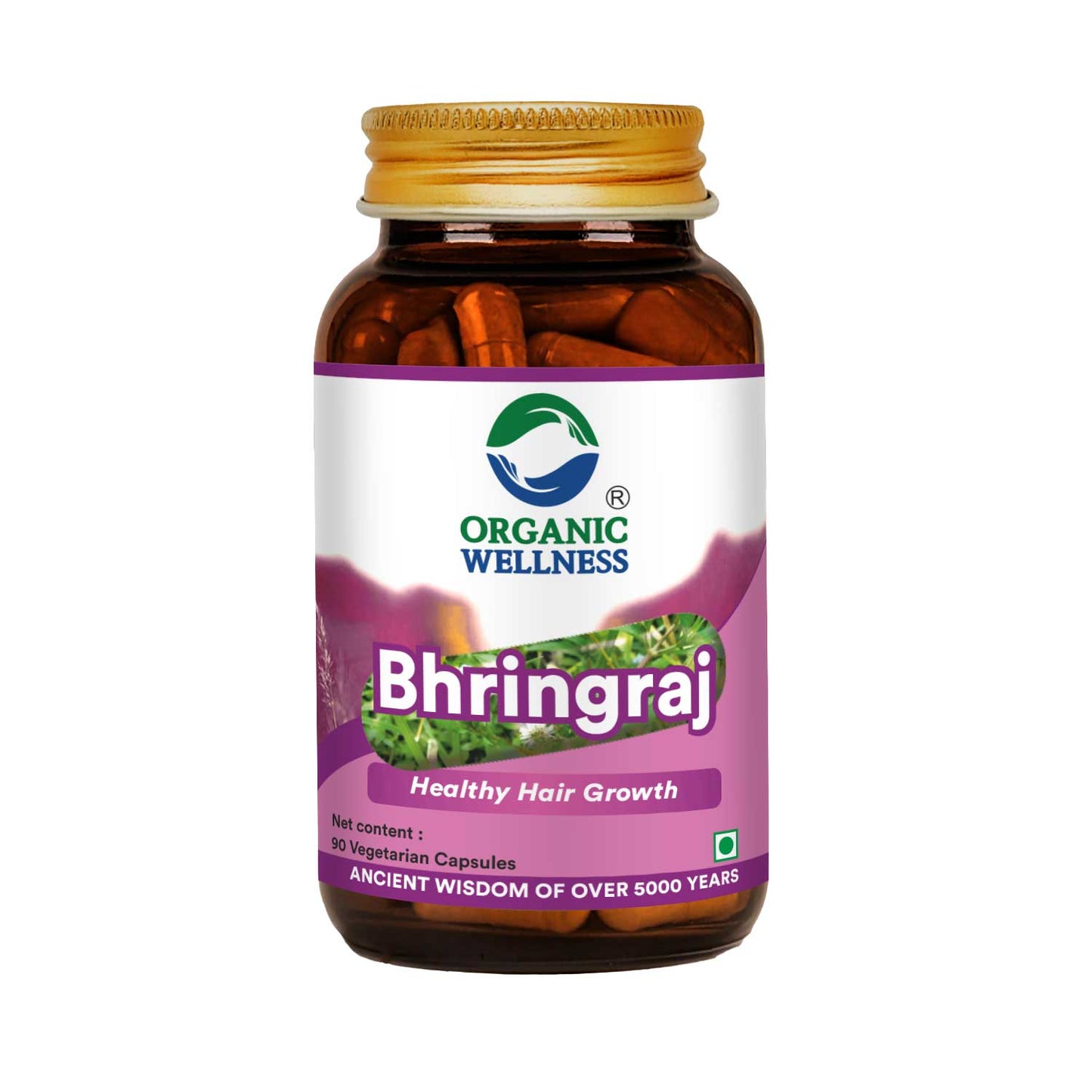 Organic Wellness Bhringraj 90 Capsules