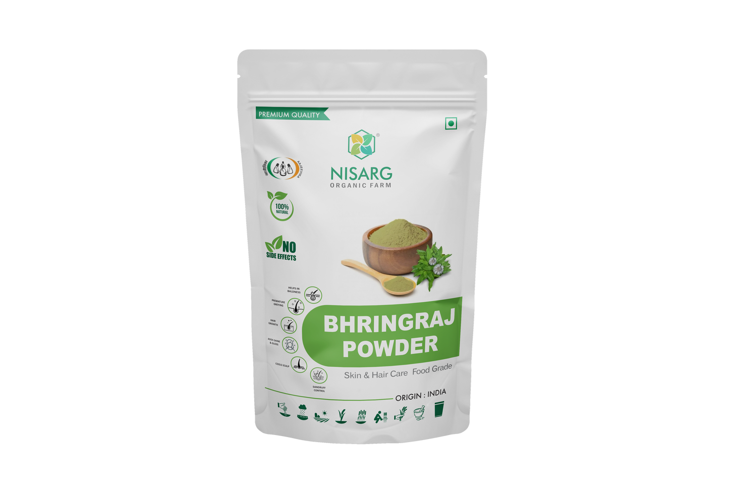 Nisarg Organic Farm Bhringraj Powder