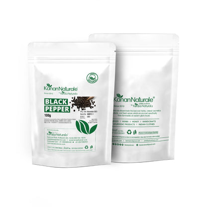 Kerala Naturals Black Pepper (100g)
