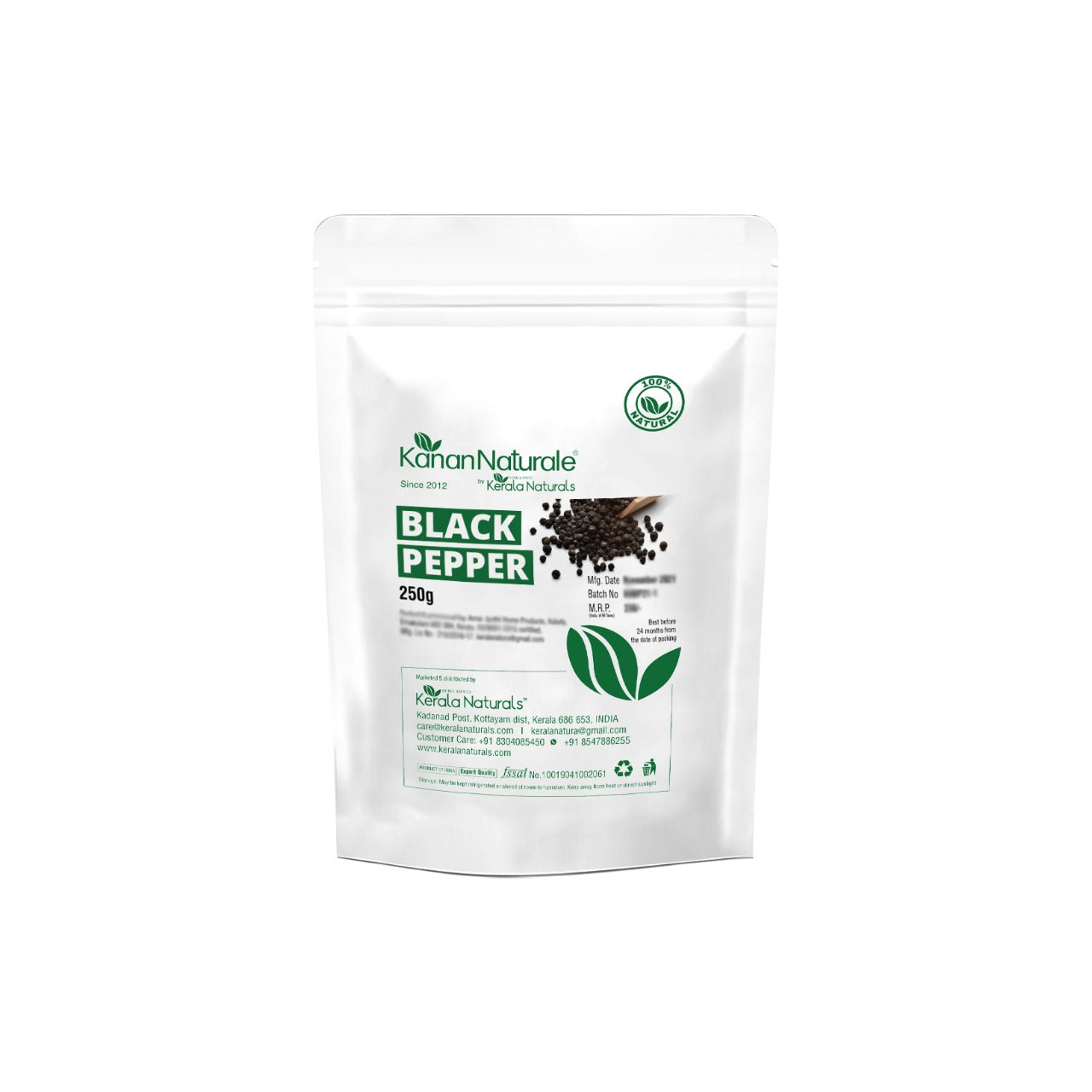 Kerala Naturals Black Pepper