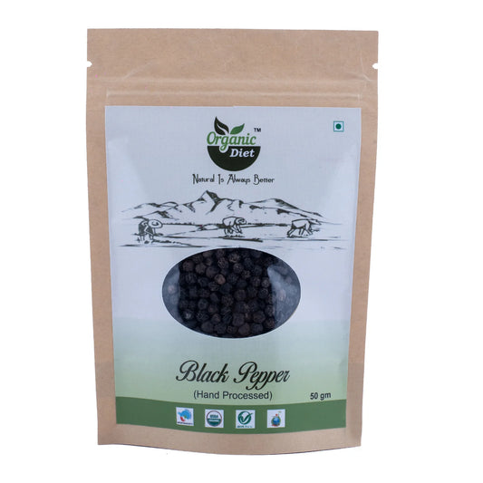 Organic Diet Black Pepper (Kali Mirch)