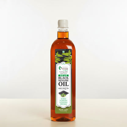 Gosatvam Prakrutik Mart Black Sesame Oil 1 Liter