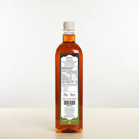 Gosatvam Prakrutik Mart Black Sesame Oil (1 L)