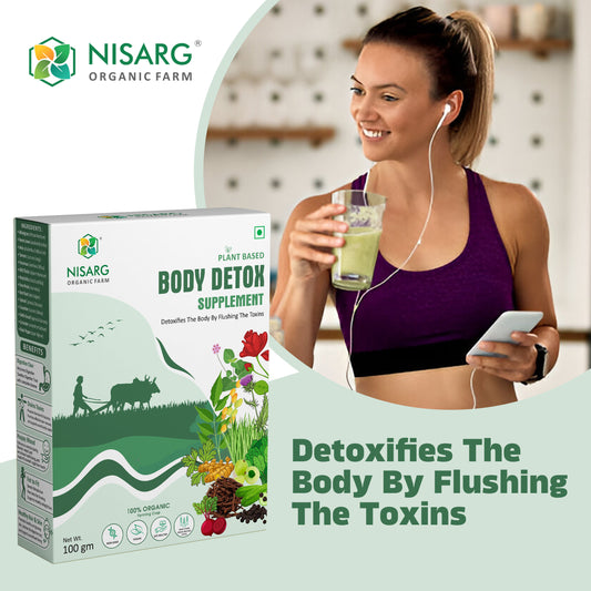 Nisarg Organic Farm Body Detox Blood Purifier Powder