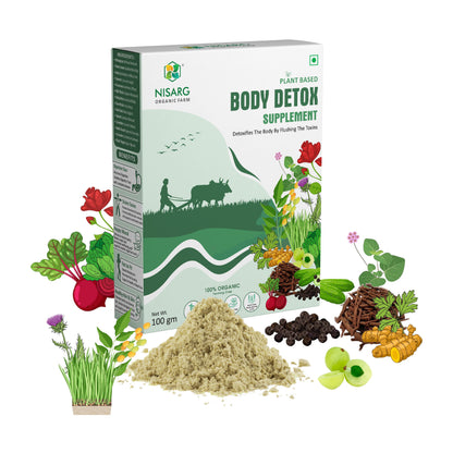 Nisarg Organic Farm Body Detox Blood Purifier Powder