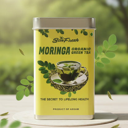 Bonfresh Exotic Organic Tea Moringa Green Tea (30 GM)