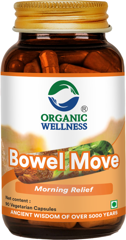 Organic Wellness Bowel Move 90 Capsules