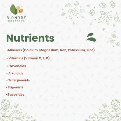 Bionode Organic Brahmi Powder (100 GM)