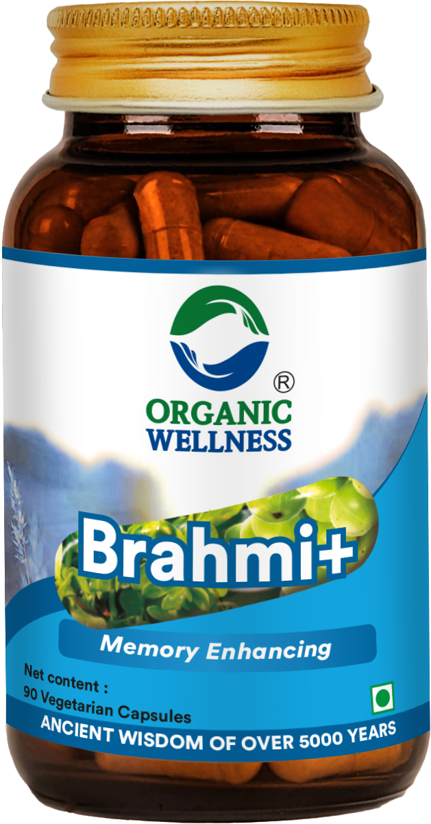 Organic Wellness Brahmi + 90 Capsules