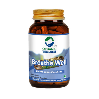 Organic Wellness Breathe well 90 Capsules