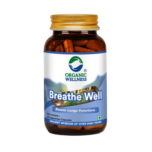 Organic Wellness Breathe well 90 Capsules