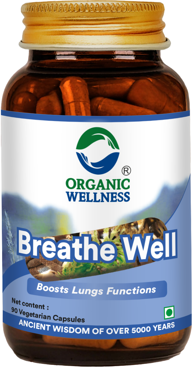 Organic Wellness Breathe well 90 Capsules