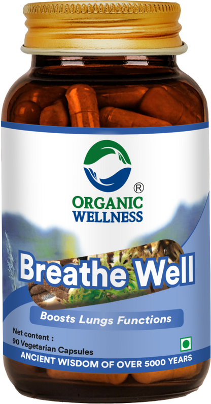 Organic Wellness Breathe well 90 Capsules