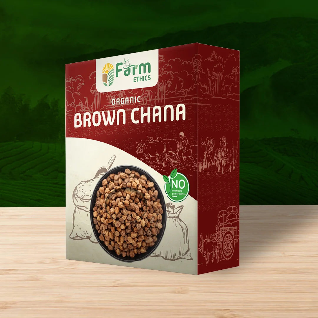 Farm Ethics Organic Brown Chana