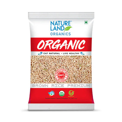 Natureland Organics Brown Rice Premium 1 KG