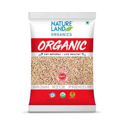 Natureland Organics Brown Rice Premium 1 KG
