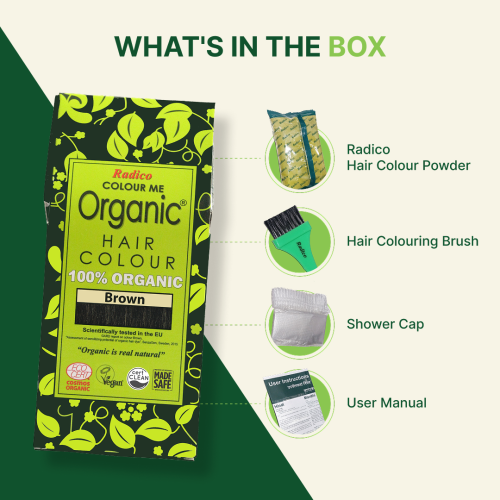 Radico Organic Brown Hair Colour