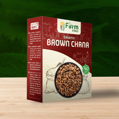 Farm Ethics Organic Brown Chana