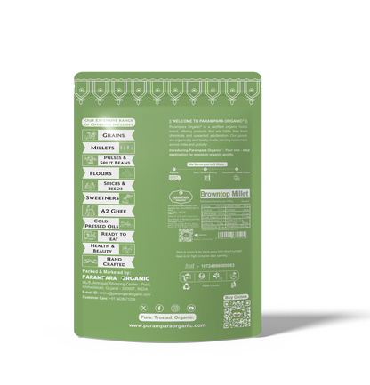 Parampara Organic Brown Top Millet
