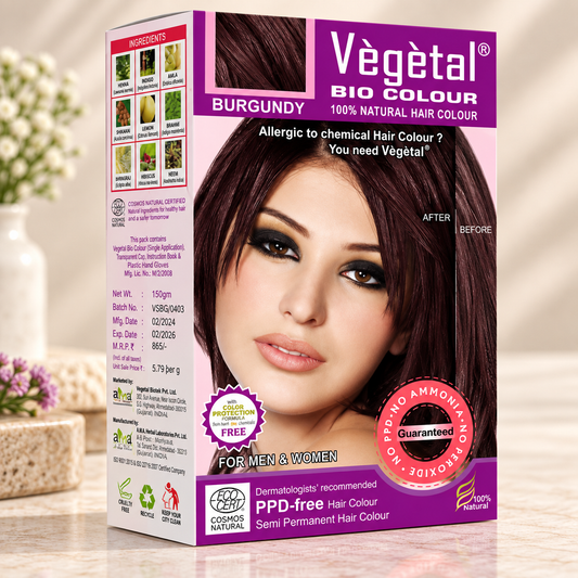 Vegetal Bio Burgundy Hair Colour