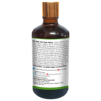Organic Wellness Castor Oil Beauty Enhancer for Healthy Skin and Strong Hair