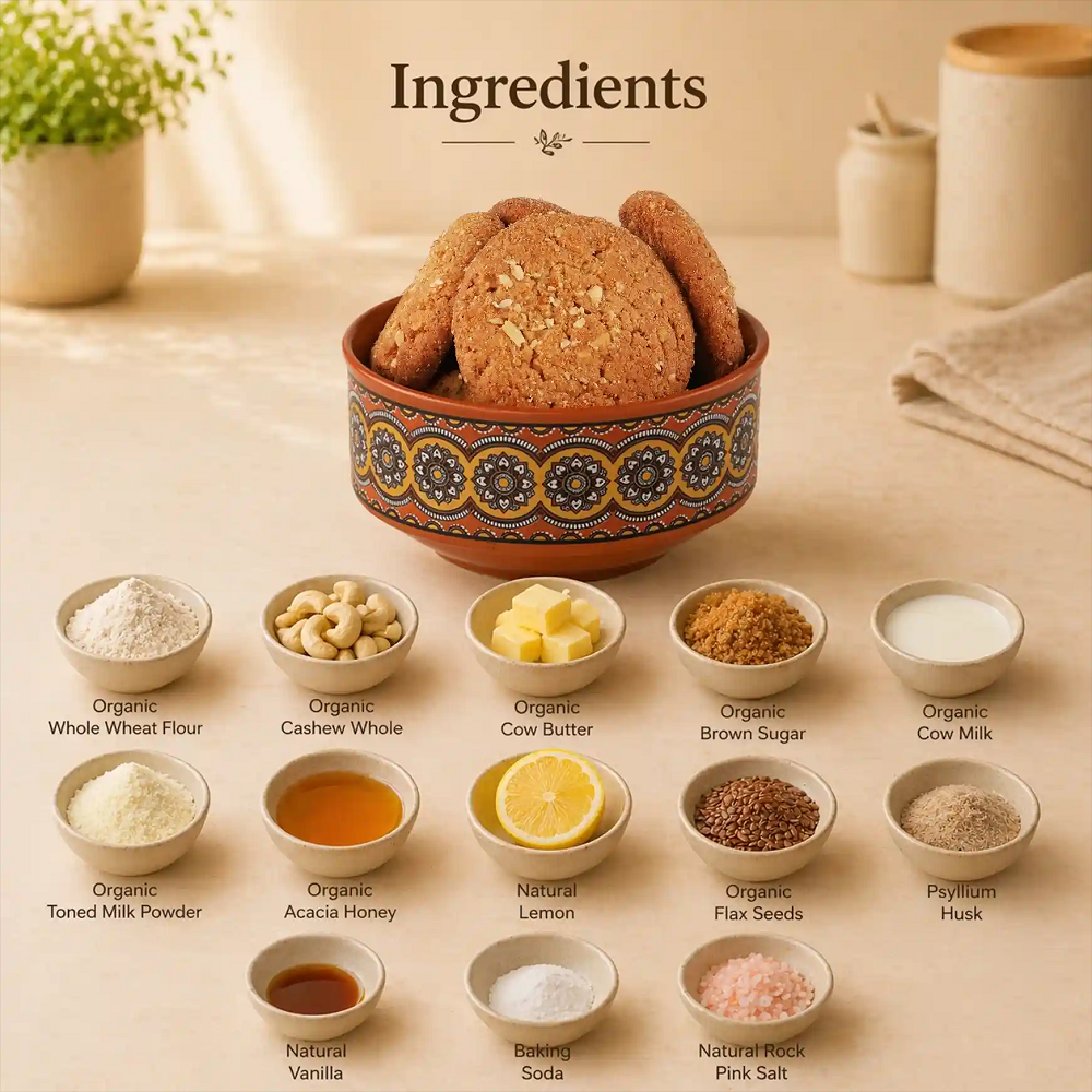 Frissly Organic Casbella Cookie (120 GM)