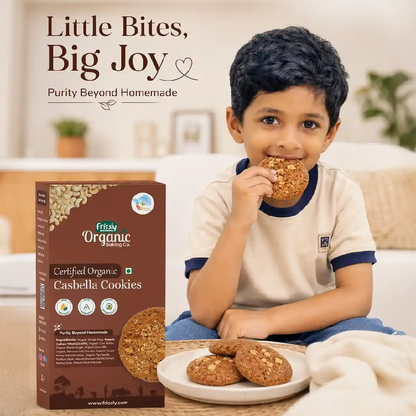 Frissly Organic Casbella Cookie (120 GM)