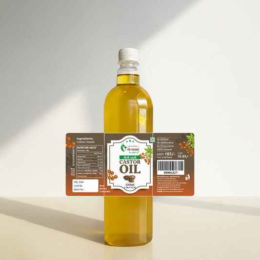 Gosatvam Prakrutik Mart Castor Oil 100 ML